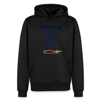 Sprengmeister Garten Schrebergärtner Hobbygärtner - Männer Premium Bio Hoodie - Schwarz - Vorne - Nico (187cm)