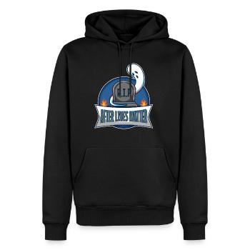 After Lives Matter - Männer Premium Bio Hoodie - Schwarz - Vorne - Nico (187cm)