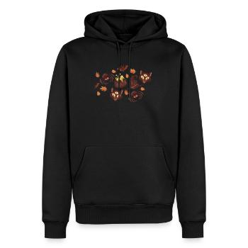 Halloween Core Aesthetic Shirt Geschenk - Männer Premium Bio Hoodie - Schwarz - Vorne - Nico (187cm)