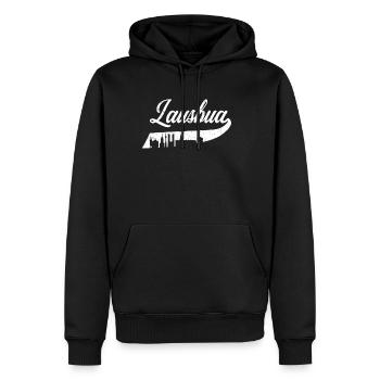Lausbua Trachten Skyline Munich Volksfest Costume - Sweat à capuche Premium bio Homme - noir - Devant - Nico (187cm)