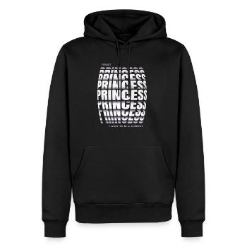 Forget Princess I Want To Be A Scientist Girl - Männer Premium Bio Hoodie - Schwarz - Vorne - Nico (187cm)