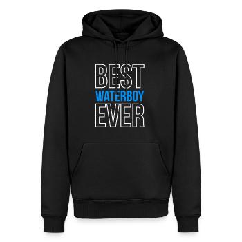 Best Waterboy Ever Shirt Hydration Specialist - Men’s Premium Organic Hoodie - black - Front - Nico (187cm)