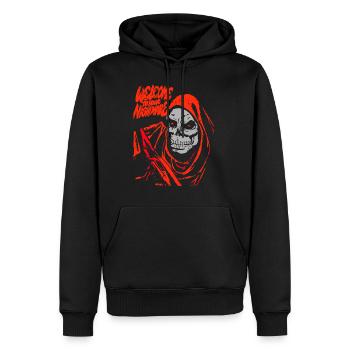 Welcome to youre Nightmare - Männer Premium Bio Hoodie - Schwarz - Vorne - Nico (187cm)