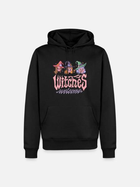 Witches - Witches Party Group - Men’s Premium Organic Hoodie - black