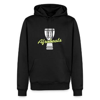 Afrobeat trommel soul genre - Männer Premium Bio Hoodie - Schwarz - Vorne - Nico (187cm)