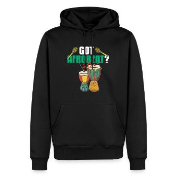Got Afrobeat? - Männer Premium Bio Hoodie - Schwarz - Vorne - Nico (187cm)