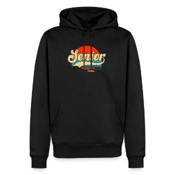 Senior Loading Rentner 2022 Ruhestand Pension - Männer Premium Bio Hoodie - Schwarz - Vorne - Nico (187cm)