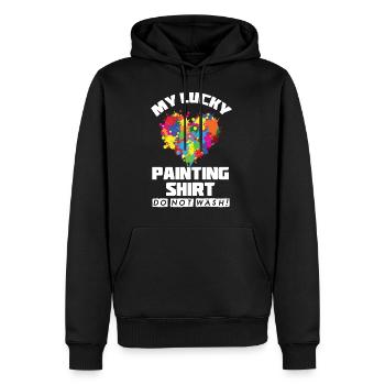 Maler und Lackierer, der Beste und Nervigste Beruf - Männer Premium Bio Hoodie - Schwarz - Vorne - Nico (187cm)