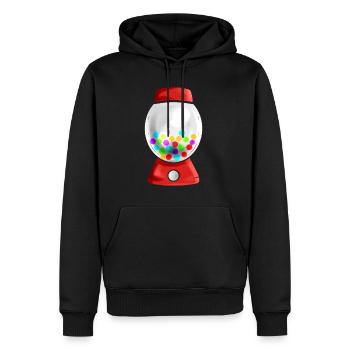 Egg Painted As Candy Dispenser For Easter - Männer Premium Bio Hoodie - Schwarz - Vorne - Nico (187cm)