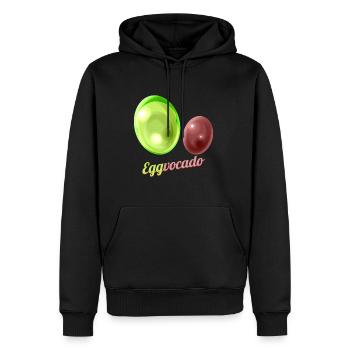 Eggs Painted As Avocado Eggvocado For Hunt on - Männer Premium Bio Hoodie - Schwarz - Vorne - Nico (187cm)