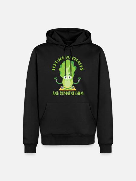 Meditation, Zen Yoga and Pilates - Men’s Premium Organic Hoodie - black