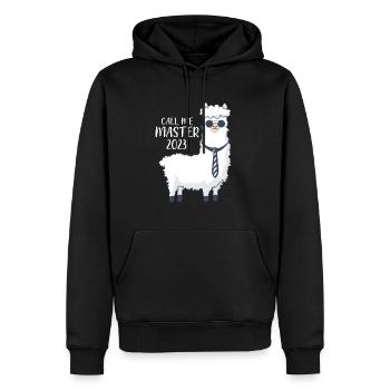 Call me Master 2023 - Männer Premium Bio Hoodie - Schwarz - Vorne - Nico (187cm)