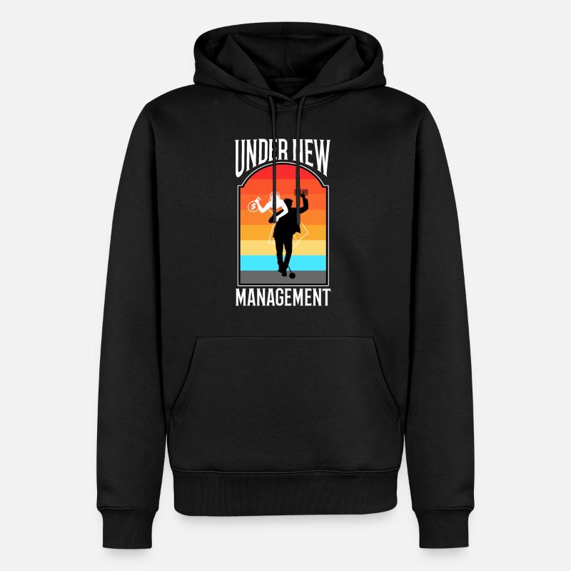 Sous la nouvelle direction - Sweat à capuche Premium bio Homme - noir
