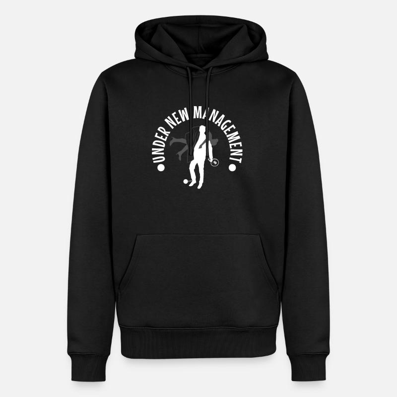Sous la nouvelle direction - Sweat à capuche Premium bio Homme - noir