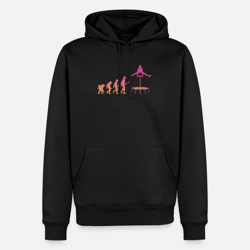 Evolution Trampolines Trampolines - Men’s Premium Organic Hoodie - black