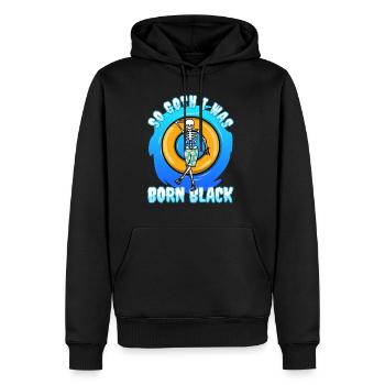 So Goth I Was Born Black - Männer Premium Bio Hoodie - Schwarz - Vorne - Nico (187cm)