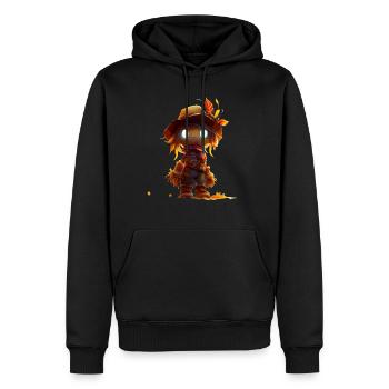 Vogelscheuche Halloween Vogelscheuchen Kostüm - Männer Premium Bio Hoodie - Schwarz - Vorne - Nico (187cm)