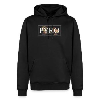 Pyrotechnicien pyrotechnique pyrotechnique - Sweat à capuche Premium bio Homme - noir - Devant - Nico (187cm)