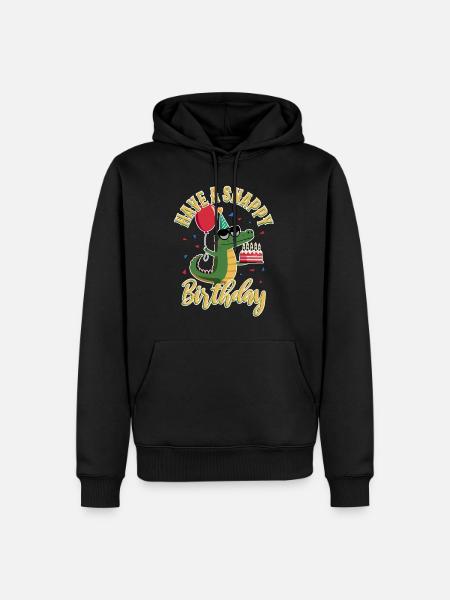 Have a Snappy Birthday - Men’s Premium Organic Hoodie - black