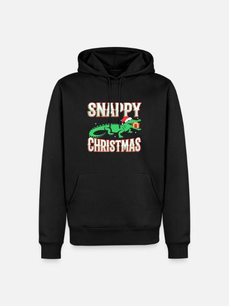 Snappy christmas - Men’s Premium Organic Hoodie - black