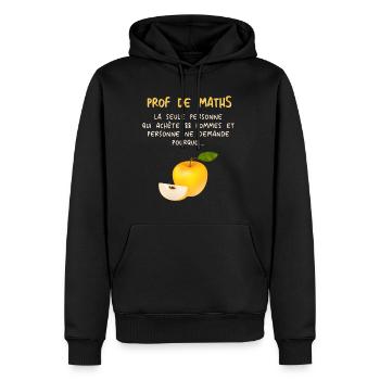 Mathematiker Mathematik Mathe Examen Lehramt - Männer Premium Bio Hoodie - Schwarz - Vorne - Nico (187cm)