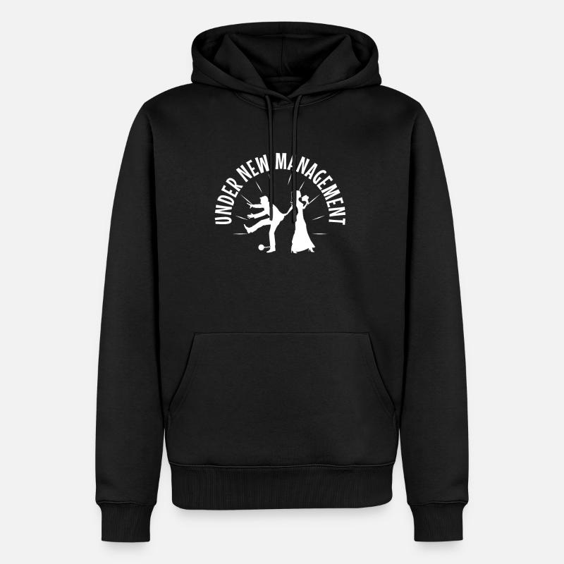 Sous la nouvelle direction - Sweat à capuche Premium bio Homme - noir