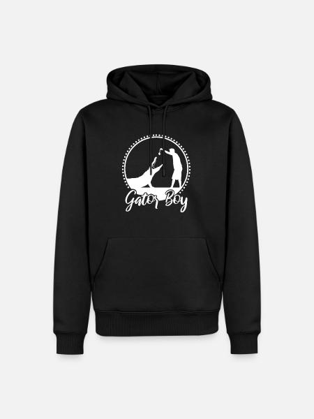 Gator Boy - Men’s Premium Organic Hoodie - black