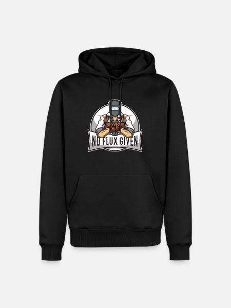 No flux given - Men’s Premium Organic Hoodie - black