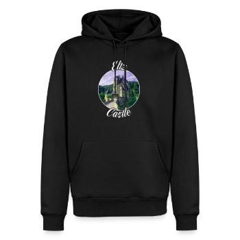 Eltz Castle Fairytale Castle Germany Castle Castle - Men’s Premium Organic Hoodie - black - Front - Nico (187cm)