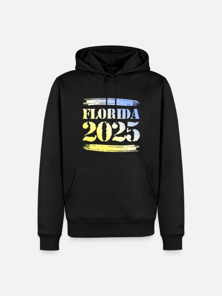 Florida 2025 - Men’s Premium Organic Hoodie - black