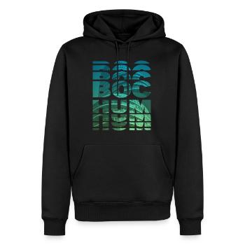Bochum Deutschland Stadt Skyline Heimat Liebe - Männer Premium Bio Hoodie - Schwarz - Vorne - Nico (187cm)