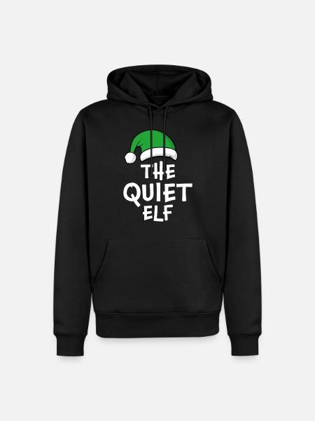 L’elfe tranquille - Sweat à capuche Premium bio Homme - noir