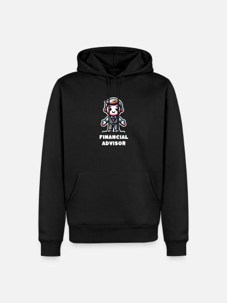 Finanzberater Beruf Beruf Beruf Beruf - Männer Premium Bio Hoodie - Schwarz