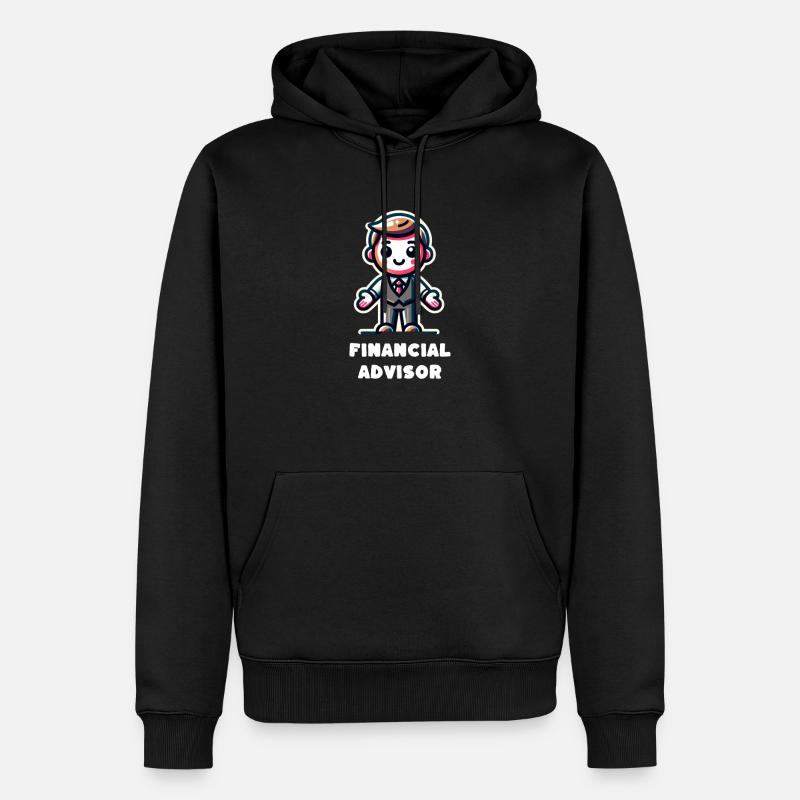 Finanzberater Beruf Beruf Beruf Beruf - Männer Premium Bio Hoodie - Schwarz