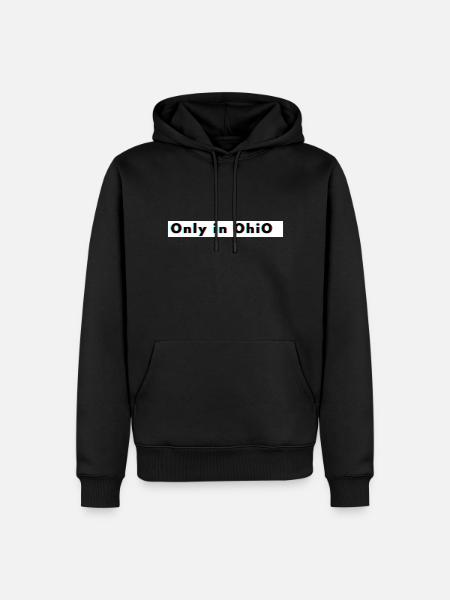 Only in Ohio - Men’s Premium Organic Hoodie - black