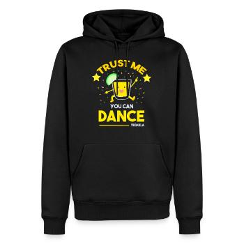 Lustige Sprüche Lustiges Zitat Inspirerende Zitate - Männer Premium Bio Hoodie - Schwarz - Vorne - Nico (187cm)
