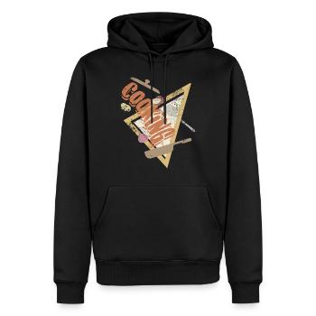 Cooking chef chef kitchen passion gift - Men’s Premium Organic Hoodie - black - Front - Nico (187cm)
