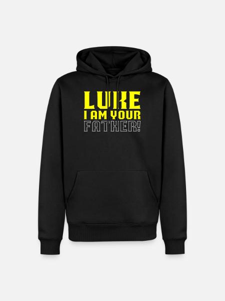 Luke I am your father - Men’s Premium Organic Hoodie - black