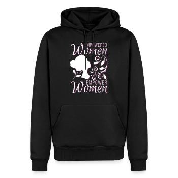Empowered women Empower women - Männer Premium Bio Hoodie - Schwarz - Vorne - Nico (187cm)
