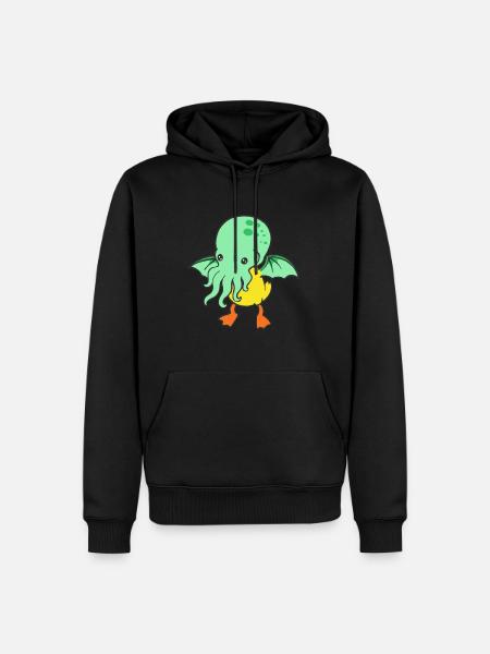 Kraken Grinchet 1000 - Sweat à capuche Premium bio Homme - noir