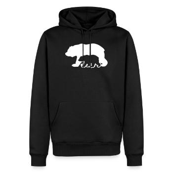 Autismus Geschenk Asperger Awareness ADHS Trisomie - Männer Premium Bio Hoodie - Schwarz - Vorne - Nico (187cm)