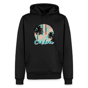Kuba Karibik Urlaub Kreuzfahrt - Männer Premium Bio Hoodie - Schwarz - Vorne - Nico (187cm)