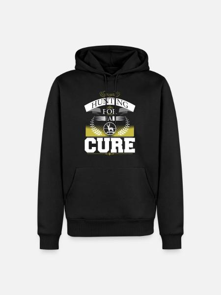 Chasse à la guérison - Sweat à capuche Premium bio Homme - noir