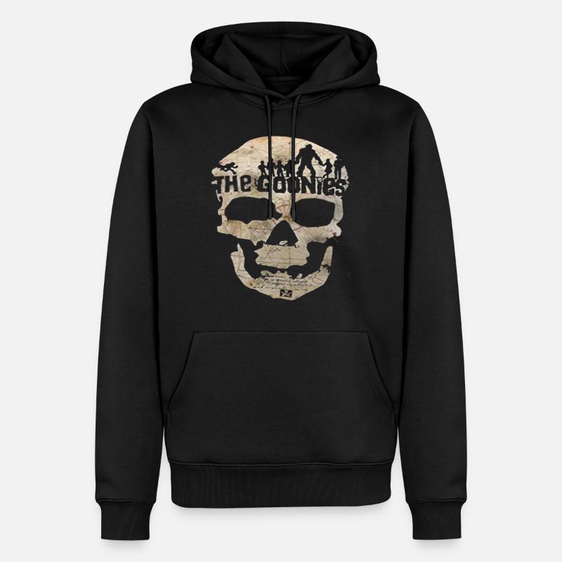 DIE GOONIES - Männer Premium Bio Hoodie - Schwarz