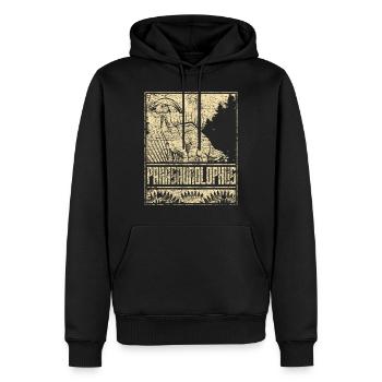 Parasaurolophus Saurier Dinosaruier Herbivore - Männer Premium Bio Hoodie - Schwarz - Vorne - Nico (187cm)