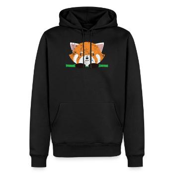 Animals Tiger - Männer Premium Bio Hoodie - Schwarz - Vorne - Nico (187cm)