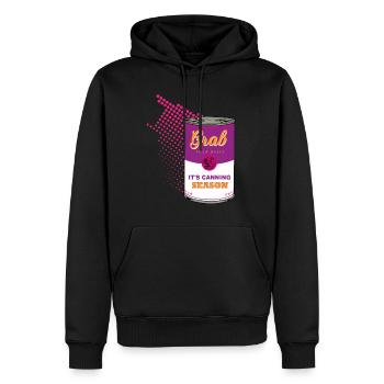 Grab Your Balls It's Canning Season shirt farmer - Men’s Premium Organic Hoodie - black - Front - Nico (187cm)