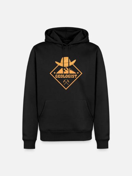Geologist - Geology - Geologist - Geology - Men’s Premium Organic Hoodie - black