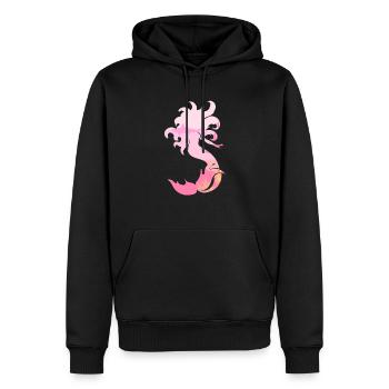 Meerjungfrau Seejungfrau Nixe Märchen - Männer Premium Bio Hoodie - Schwarz - Vorne - Nico (187cm)