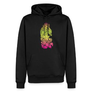 Meerjungfrau Seejungfrau Nixe Märchen - Männer Premium Bio Hoodie - Schwarz - Vorne - Nico (187cm)